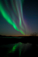 Auroras over Toolik Lake