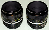 Old and "new" 55mm micro